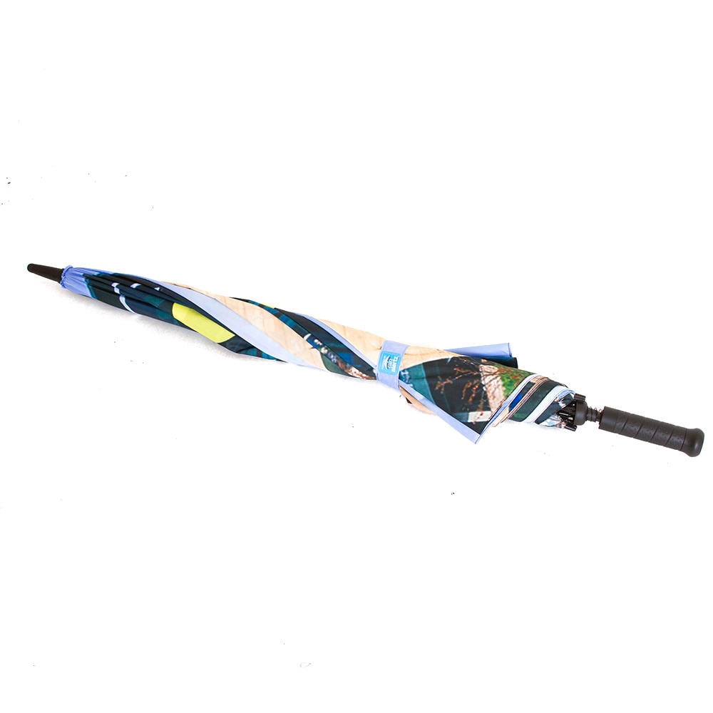 Autzen Stadium, Spirit Product, Green, Umbrella - Golf, Accessories, Unisex, 60", Golf, Double Sided, 701286